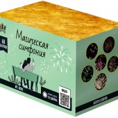 Фейерверк Сибирь Магическая симфония 60*0,8 (веер) - Салюты и фейерверки на 100 залпов батареи салютов в Красноярске